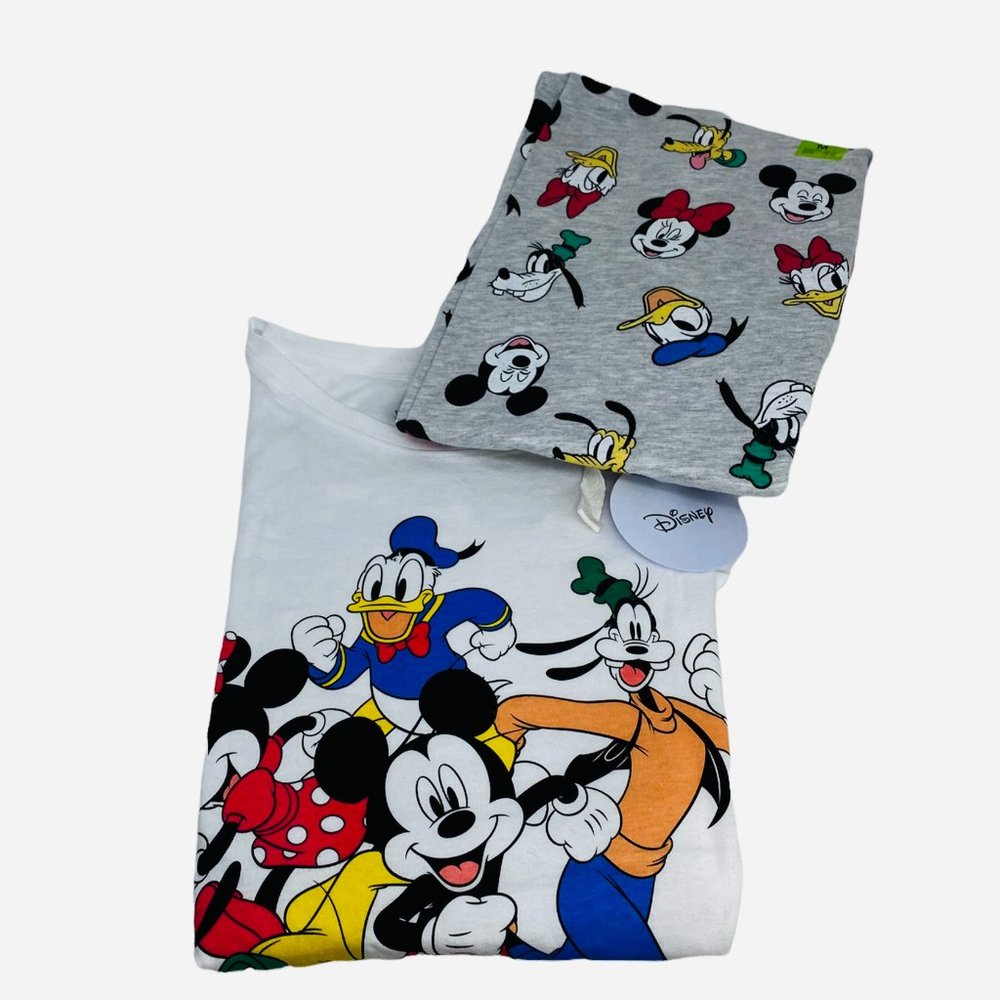 Mickey and Friends Top and Pant Bottoms PJ Set - Large 🎈 ºoº